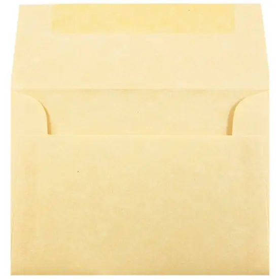 JAM Paper A1 Parchment Invitation Envelopes, 50ct. Antique Gold {4}