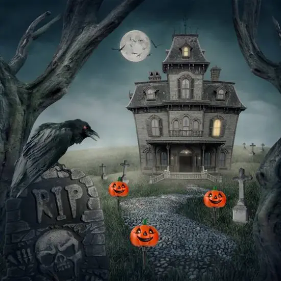 Lighted Jack-o-Lantern Halloween Pathway Markers Set, 3ct. {3}