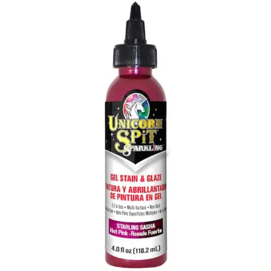 Unicorn SPiT&reg; Sparkling Gel Stain & Glaze Starling Sasha {1}