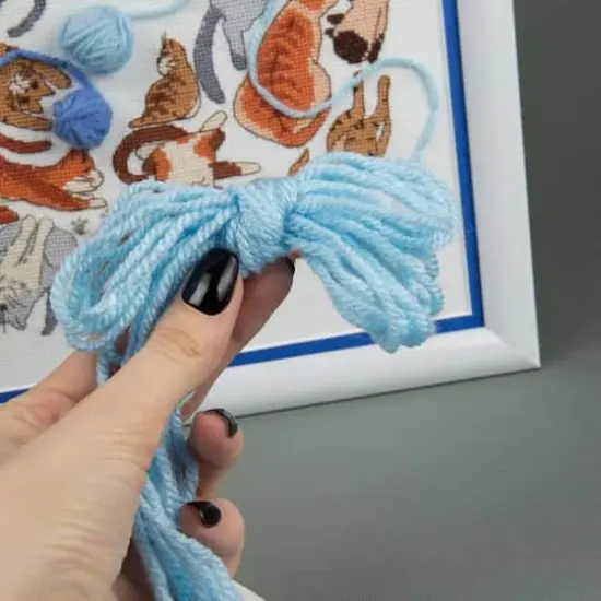 Crystal Art Counted Cross Stitch Kit Game Of Cats' {5}