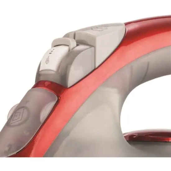 Brentwood&reg; Nonstick Steam Iron Red {6}