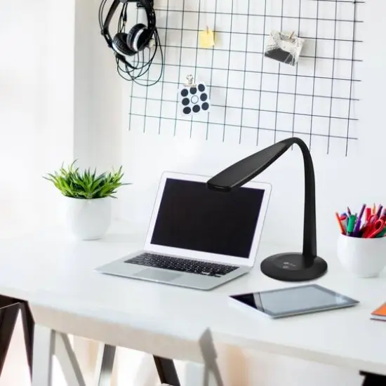 OttLite Black Natural Daylight LED Flex Lamp {7}