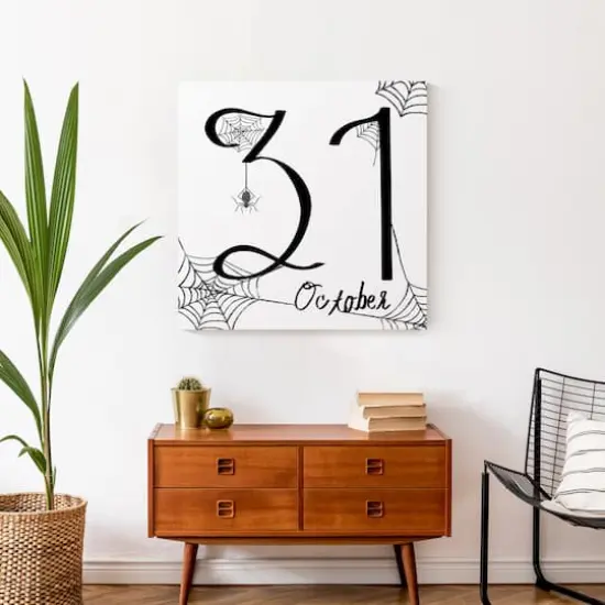 October 31 24" x 24" Canvas Wall Art {5}