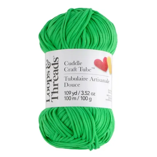 Cuddle Craft Tube&trade; Yarn by Loops & Threads&reg; Jungle Jewel {1}