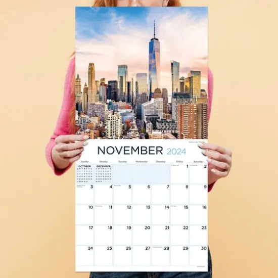 TF Publishing 2024 NYC Wall Calendar {6}