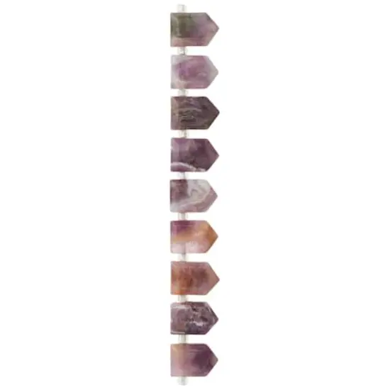 Amethyst Faceted Arrow Beads, 17mm by Bead Landing&trade; {4}