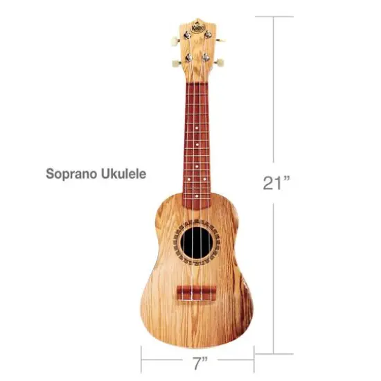 Salus KaKo'o 21" Sandalwood Professional Wooden Ukulele Set {3}
