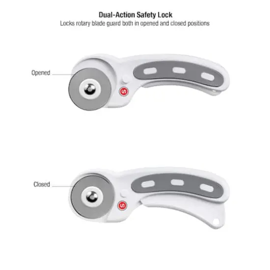 SINGER&reg; 45mm Rotary Cutter with Trigger Release & Blade Replacement {5}
