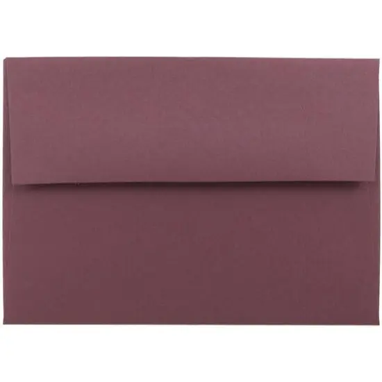 JAM Paper A7 Blank Greeting Cards & Envelopes, 25ct. Burgundy {4}