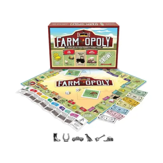 Farm-Opoly Board Game {1}
