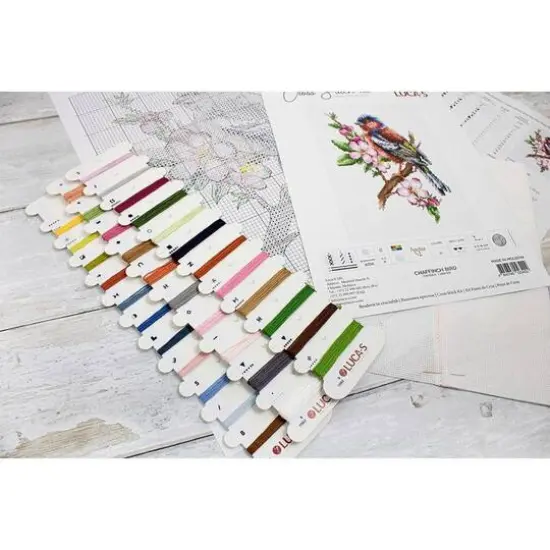 Luca-s Chaffinch Bird Counted Cross Stitch Kit {7}