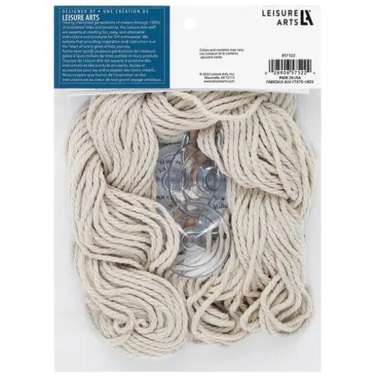 Leisure Arts&reg; Mini Planter Macram&eacute; Kit {6}