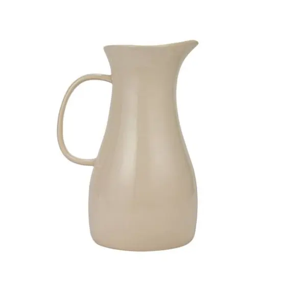 Hello Honey&reg; 2qt. White & Blue Lobster Print Stoneware Pitcher {12}