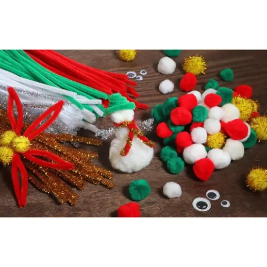 Essentials by Leisure Christmas Arts Jumbo Craft Pack, 300ct. {4}