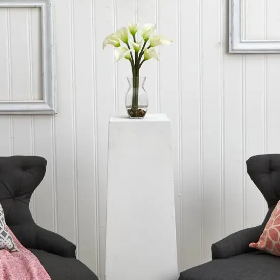 16" Classic Calla Lily Arrangement in Vase {3}