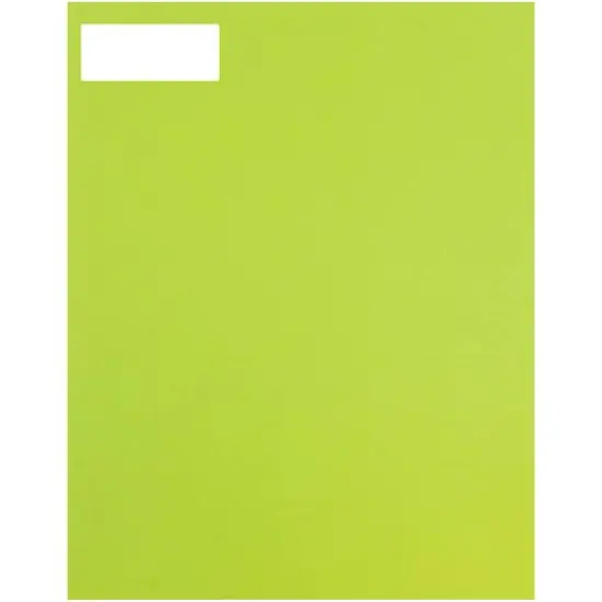 JAM Paper Circular Seal & Rectangular Mailing Address Label Combo Set Lime Green {5}