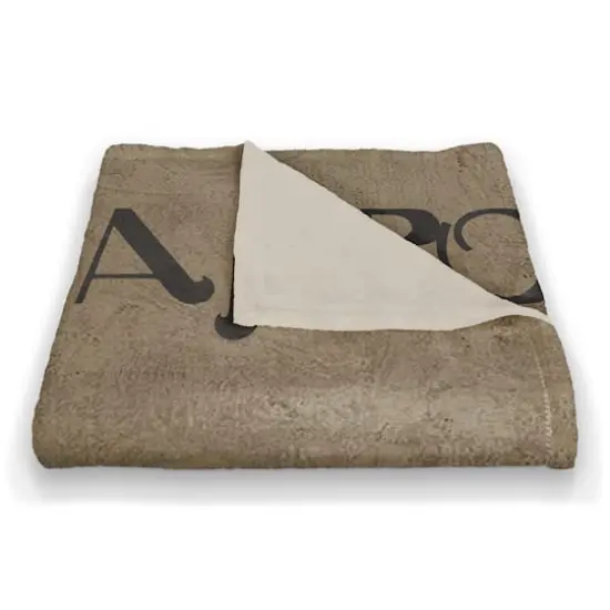 Apothecary Shoppe 5 50" x 60" Coral Fleece Blanket {3}