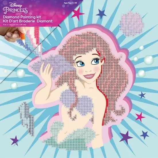 Camelot® Dots Intermediate Ariel Brave POW-ER Dotz Box Diamond Painting Kit {4}