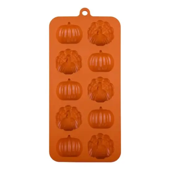 Turkeys & Pumpkins Silicone Candy Mold by Makery&trade; {3}