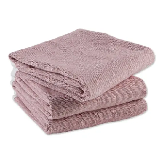 DII&reg; Barn Red Chambray Terry Dishtowels, 3ct. {4}