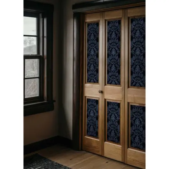 RoomMates Blooming Damask Peel & Stick Wallpaper Black {7}