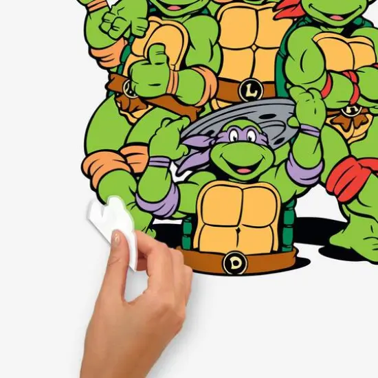 RoomMates Teenage Mutant Ninja Turtles Peel & Stick Giant Wall Decals {5}