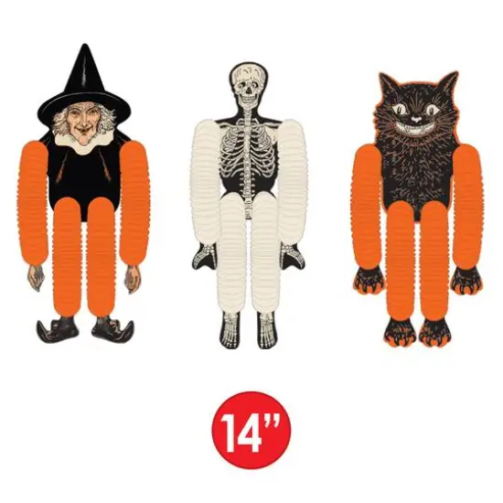 Beistle Vintage Halloween Tissue Dancers {6}