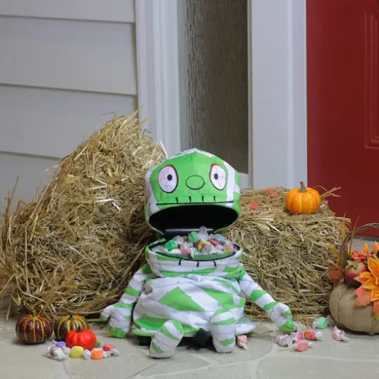 20" Musical Animated Mummy Child Halloween Trick or Treat Bag {6}