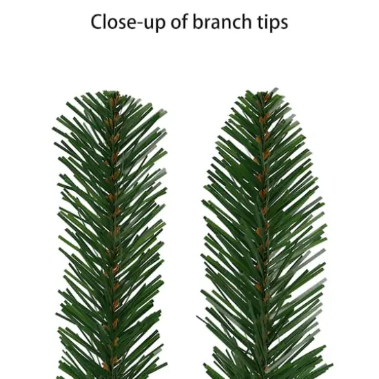 2 Pack 3.5ft. Pre-Lit Adorned Artificial Potted Christmas Tree, Warm White LED Lights {6}