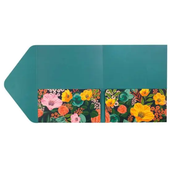 Steel Mill & Co.&reg; Garden Blooms Pocket Folder Set {5}