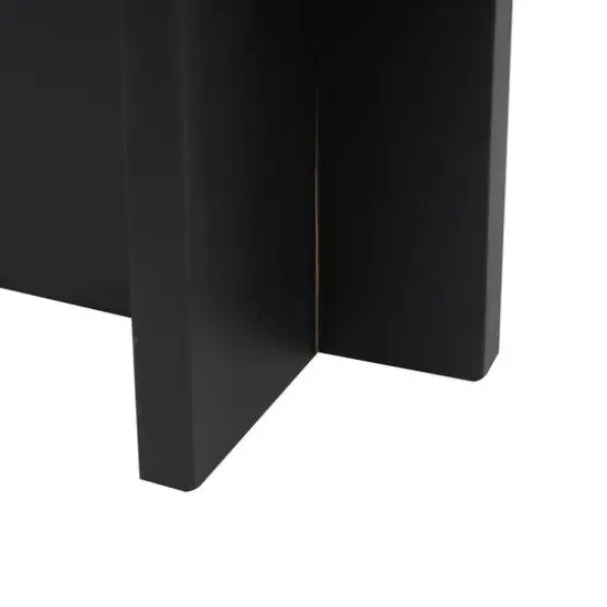 48" Brown Teak Wood Handmade Coffee Table with Brown Live Edge Tabletop {6}