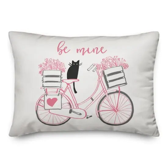 Be Mine Throw Pillow {1}