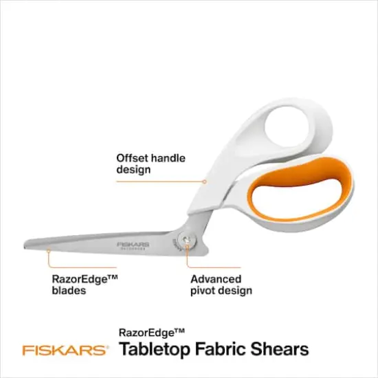 Fiskars&reg; RazorEdge&trade; Premium Fabric Shears {3}