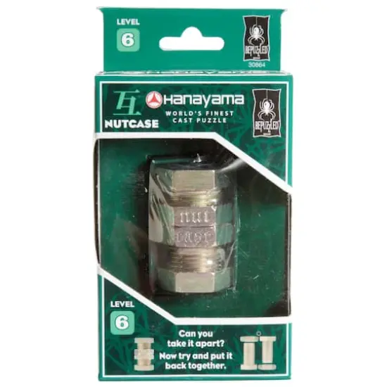 Hanayama Level 6 Cast Nutcase Puzzle {3}