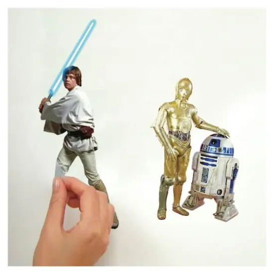 RoomMates Star Wars Classic Peel & Stick Wall Decals {4}