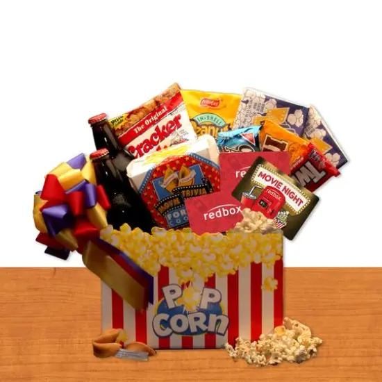 Movie Night Mania Gift Box with Redbox Gift Card {1}