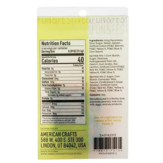 Sweetshop&trade; Dinos Decorating Kit {6}