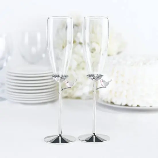 Hortense B. Hewitt Co. Love Birds Flutes {3}