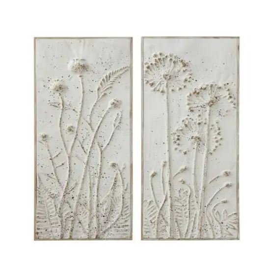 Hello Honey&reg; Metal Wall D&eacute;cor with Flowers Set {3}