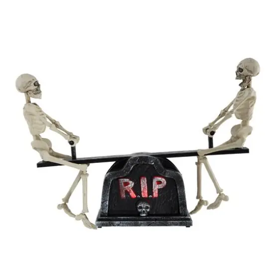 17.7" Animated See-Saw Skeleton by Ashland&reg; {4}