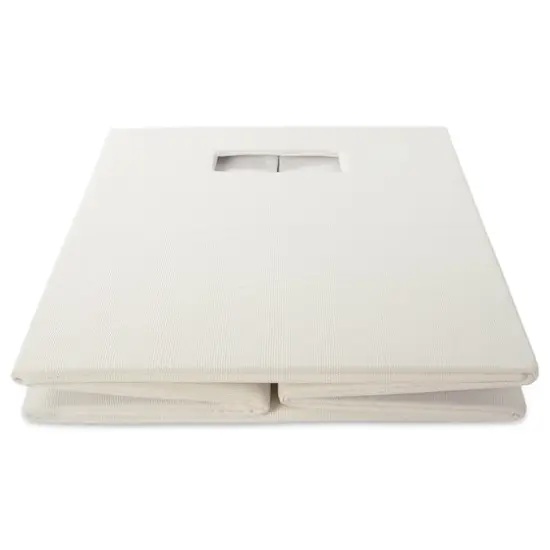 DII&reg; 11" Polyester Solid Storage Cube Off-White {6}