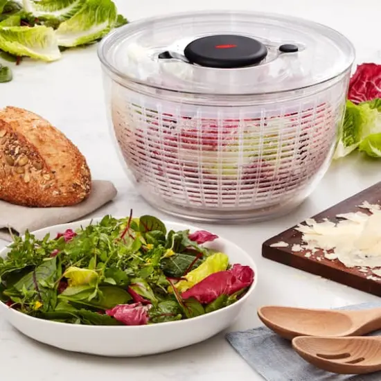 OXO Softworks Salad Spinner {4}