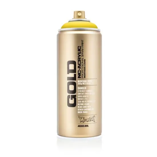 Montana&trade; Gold Acrylic Professional Spray Paint G1020 Citrus {5}