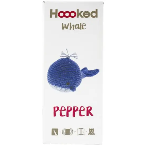 Hoooked Pepper the Whale DIY Crochet Kit {3}