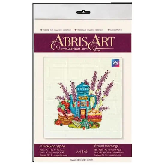 Abris Art Sweet Morning Cross Stitch Kit {3}