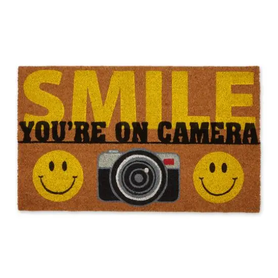 DII&reg; Smile You're On Camera Doormat {1}