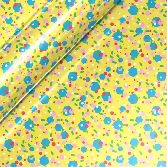 Siser&reg; EasyPatterns&reg; Plus Confetti Heat Transfer Vinyl Yellow {1}