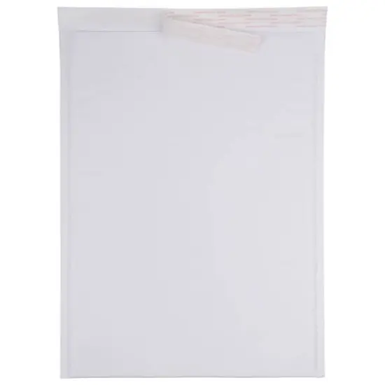 JAM Paper 12.5" x 17.5" White Kraft Bubble Lite Padded Mailers, 25ct. {3}
