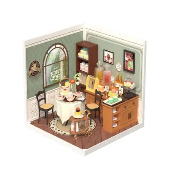 Rolife&reg; Super Creator Sweet Sips Tea DIY Miniature Kit {1}