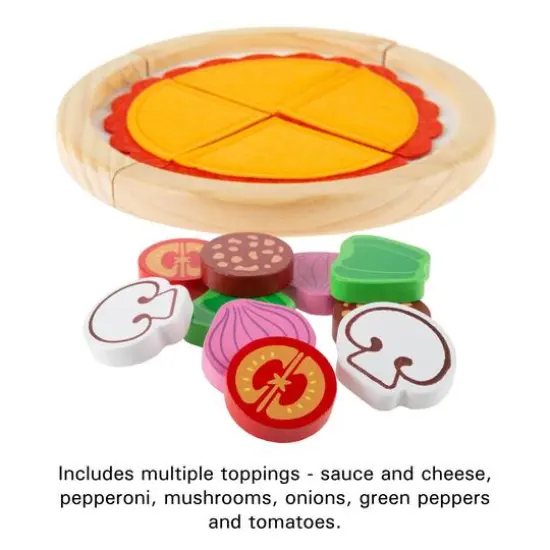 Toy Time Pretend Play Pizza Set {5}